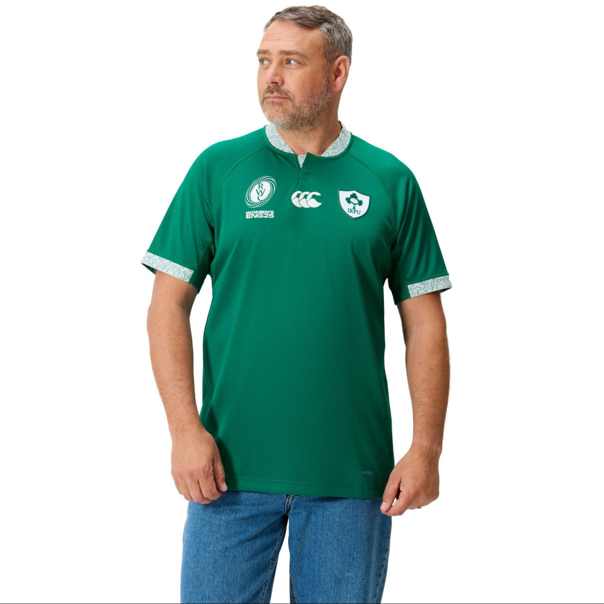 Canterbury IRFU Ireland Rugby WRWC 2025/26 Mens Home Pro Jersey