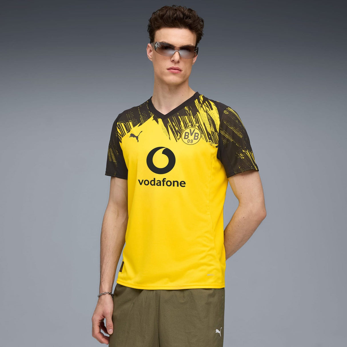 Puma BVB 25 Home Jersey Yellow