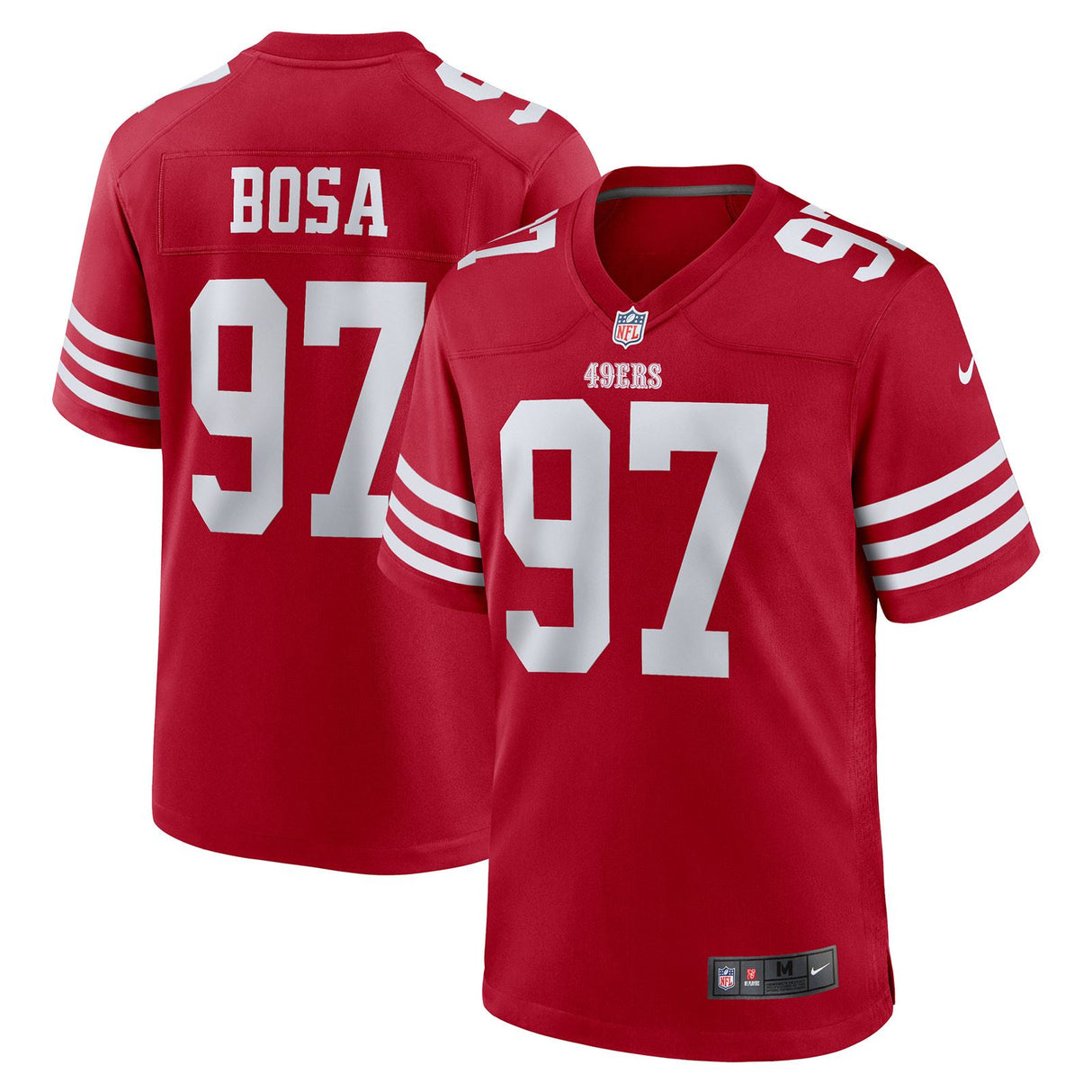 Nike 49Ers Home Jersey Boda 97 Red