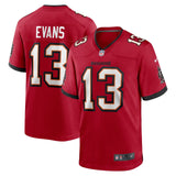 Nike Buccaneers Home Jersey Evans 13 Red