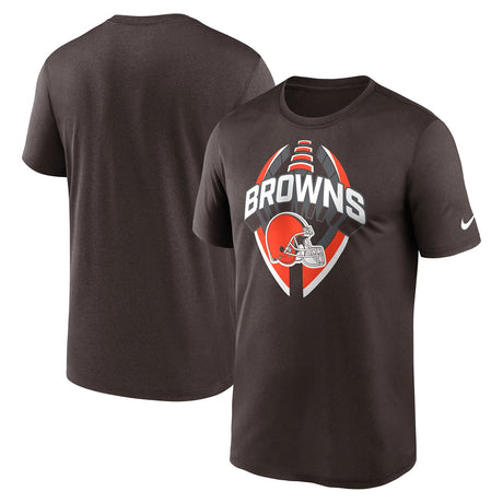 Nike Browns SS Legend Icon Tee Brown