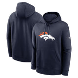 Nike Broncos Club Logo Hoodie Navy