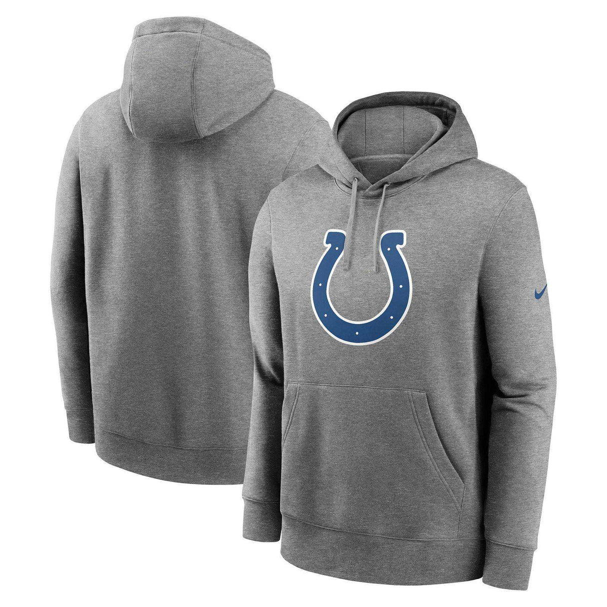 Nike Colts Club Logo Hoodie Grey