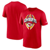 Nike Chiefs SS Legend Icon Tee Red