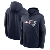 Nike Patriots Club Logo Hoodie Navy