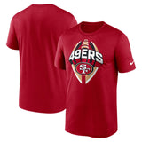 Nike 49ers Legend Icon Tee Red