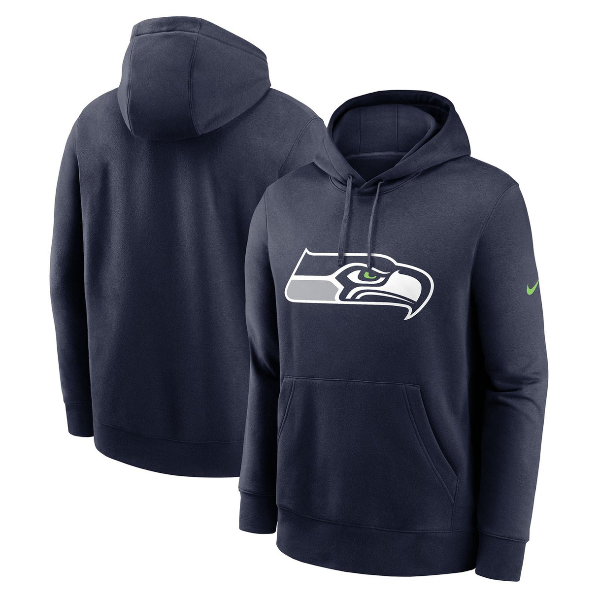 Nike Seahwaks Club Logo Hoodie Navy
