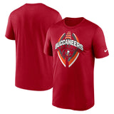 Nike Buccaneers Legend Icon Tee Red