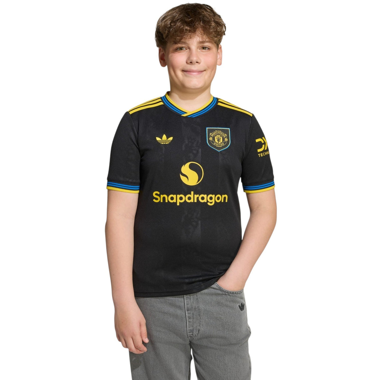 adidas Manchester United Football 2025/26 Kids Third Jersey