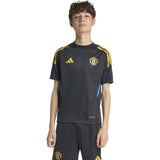 adidas MUFC 25 Kids EU Train Jersey Blk