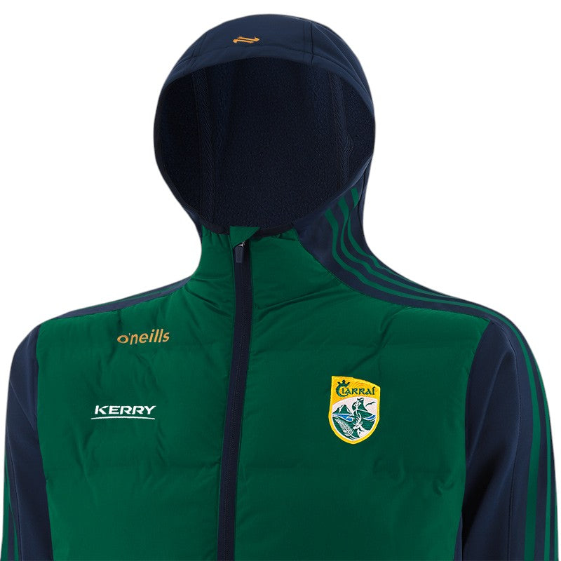 O'Neills Kerry Hydra LW Hooded Jckt Grn