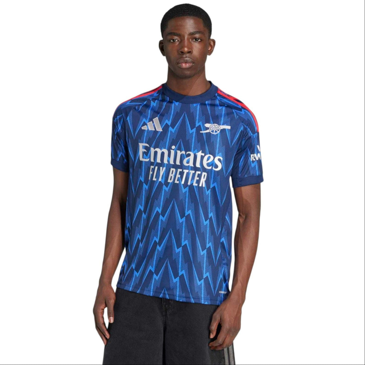 adidas Arsenal Football 2025/26 Mens SS Away Jersey