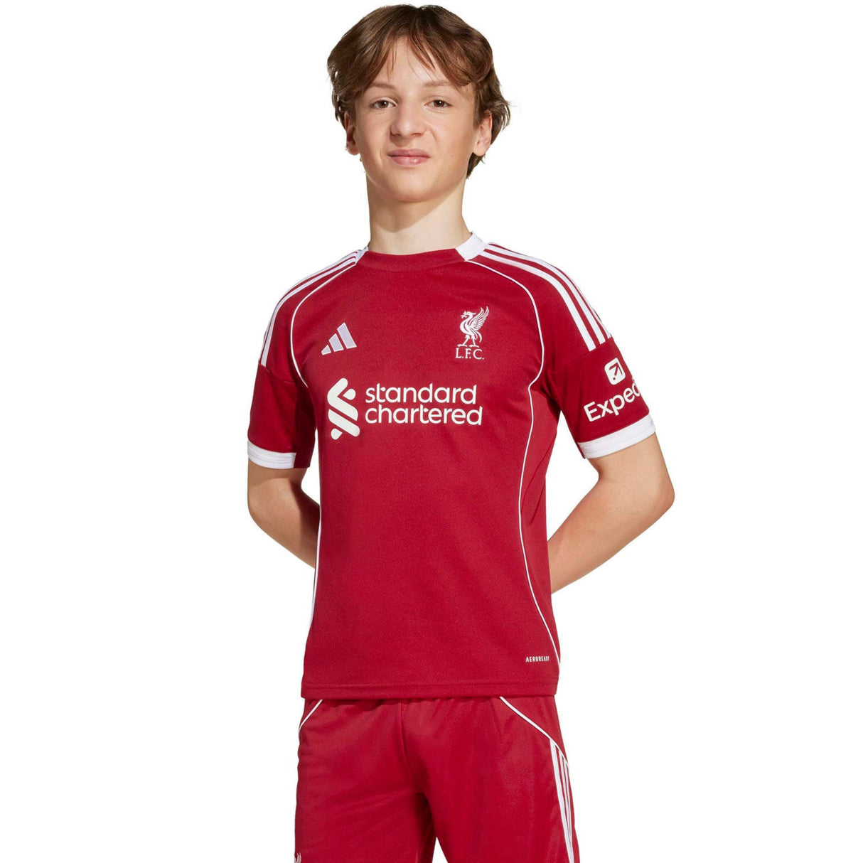 Adidas Liverpool FC 2025/26 Kids Home Jersey
