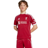 Adidas Liverpool FC 2025/26 Kids Home Jersey