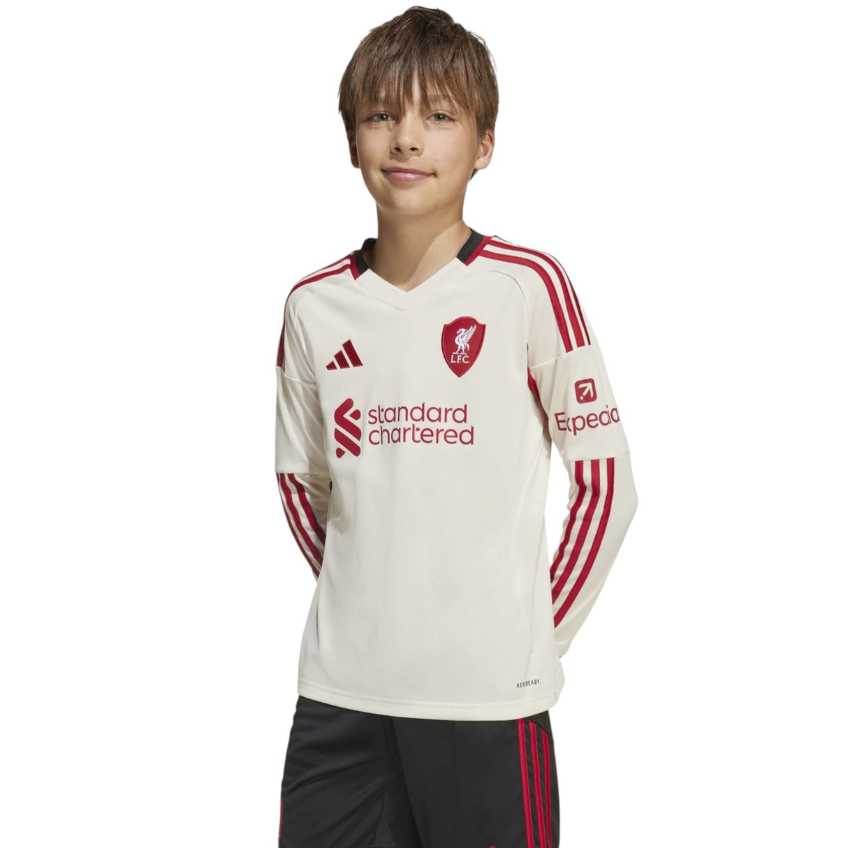 adidas Liverpool Football 2025/26 Kids Away Jersey