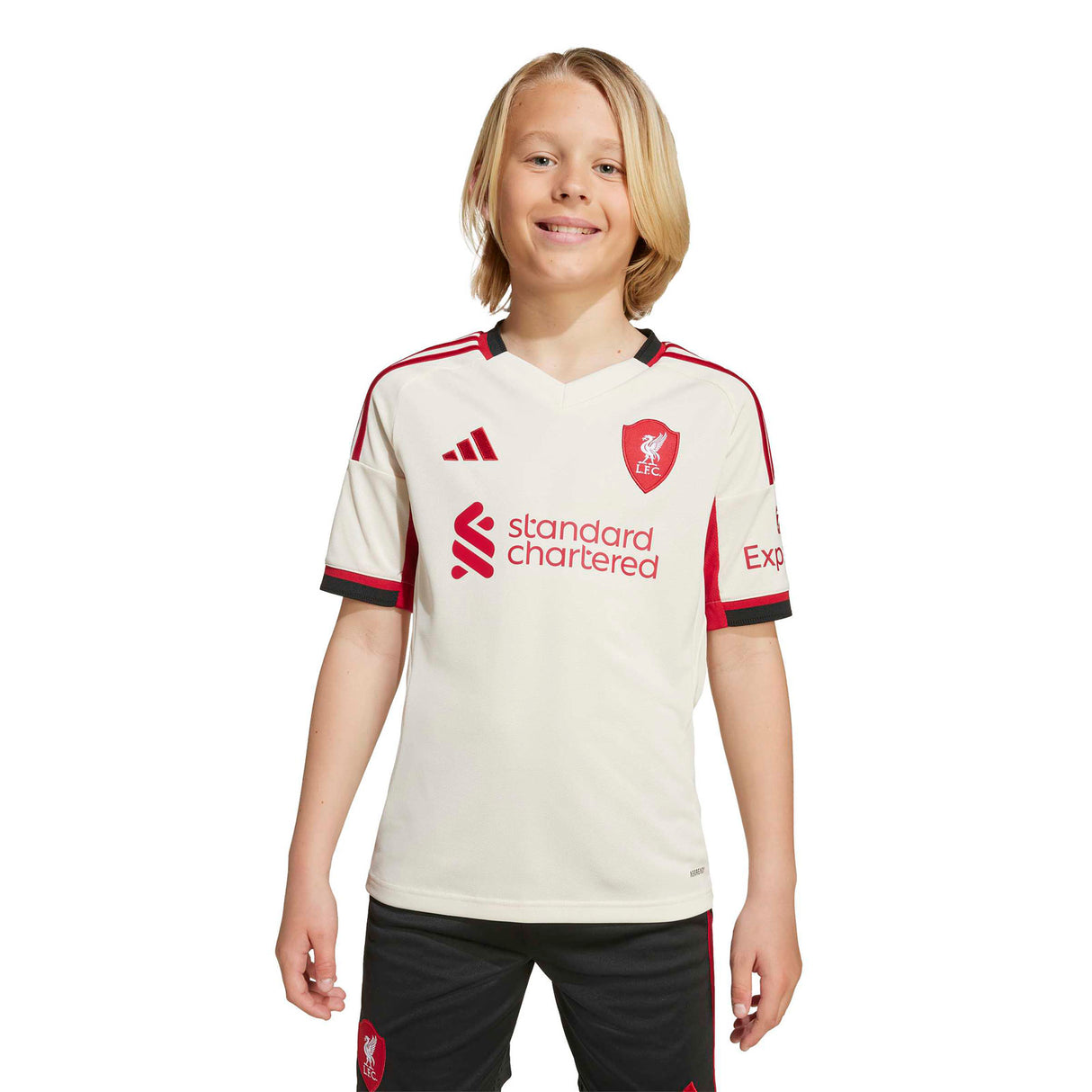 adidas Liverpool FC 2025/26 Kids Away Jersey