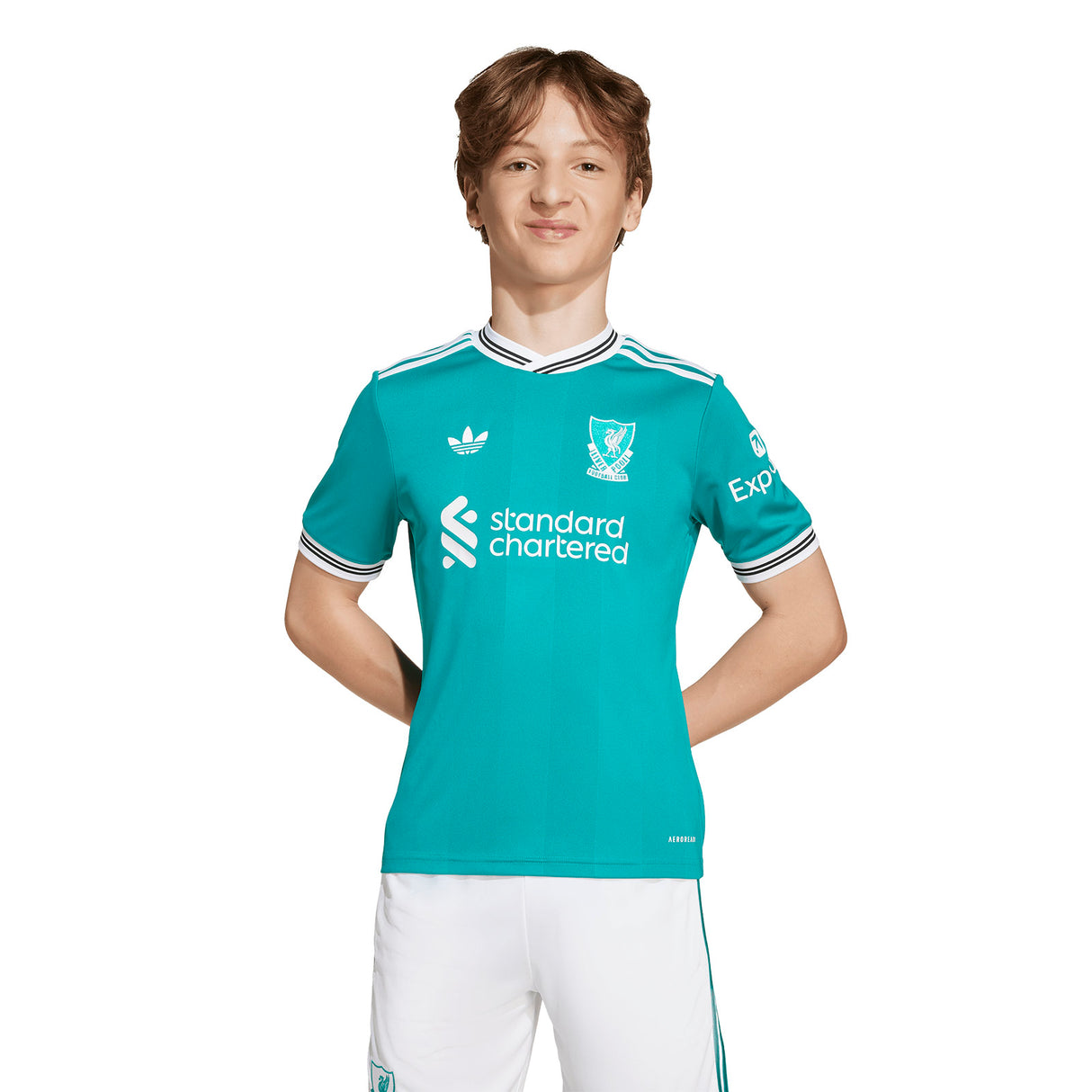 adidas LFC 25 Kids Third Jersey Green