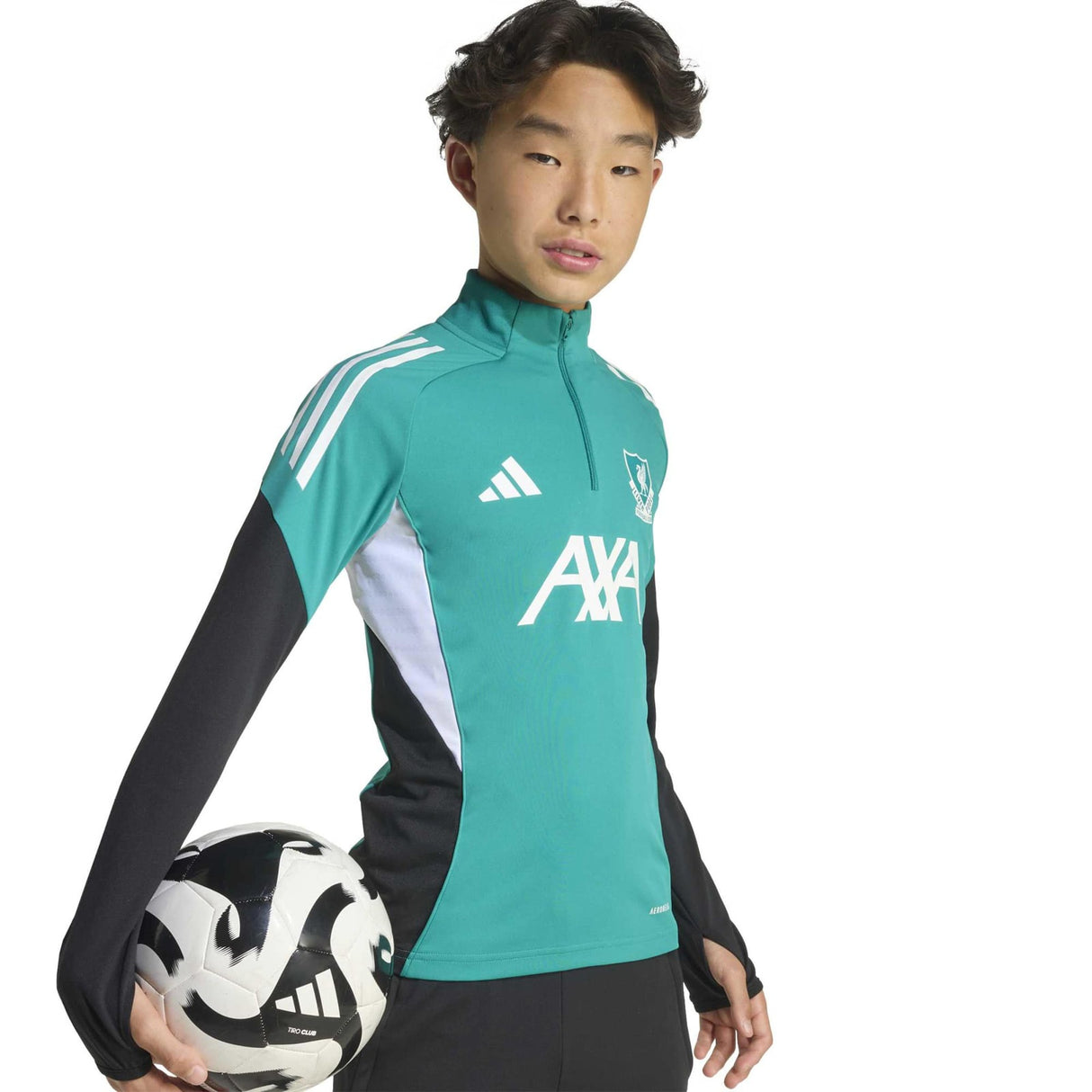 adidas LFC 25 Kids EU Train QZ Top Green