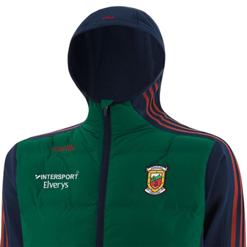 O'Neills Mayo Hydra K LW Hooded Jckt Grn