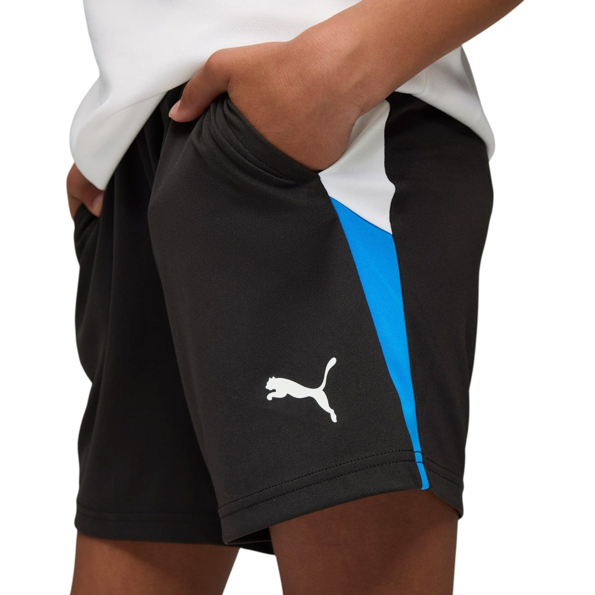 Puma IndividualFinal Kids Medium-Rise Training Shorts