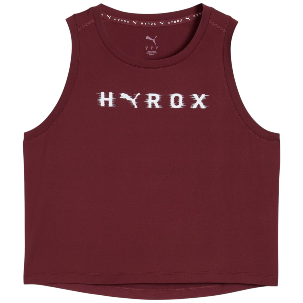 PUMA x HYROX CLOUDSPUN ThermoAdapt Womens Crop Tank Top