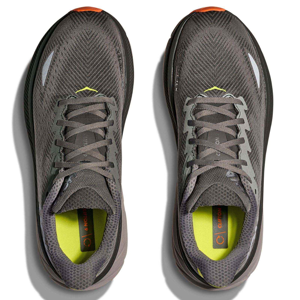 HOKA Mens CLIFTON 9 GTX Grey