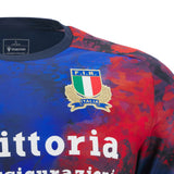 Macron Italy Rugby 2025/26 Mens Short Sleeved Training Jersey