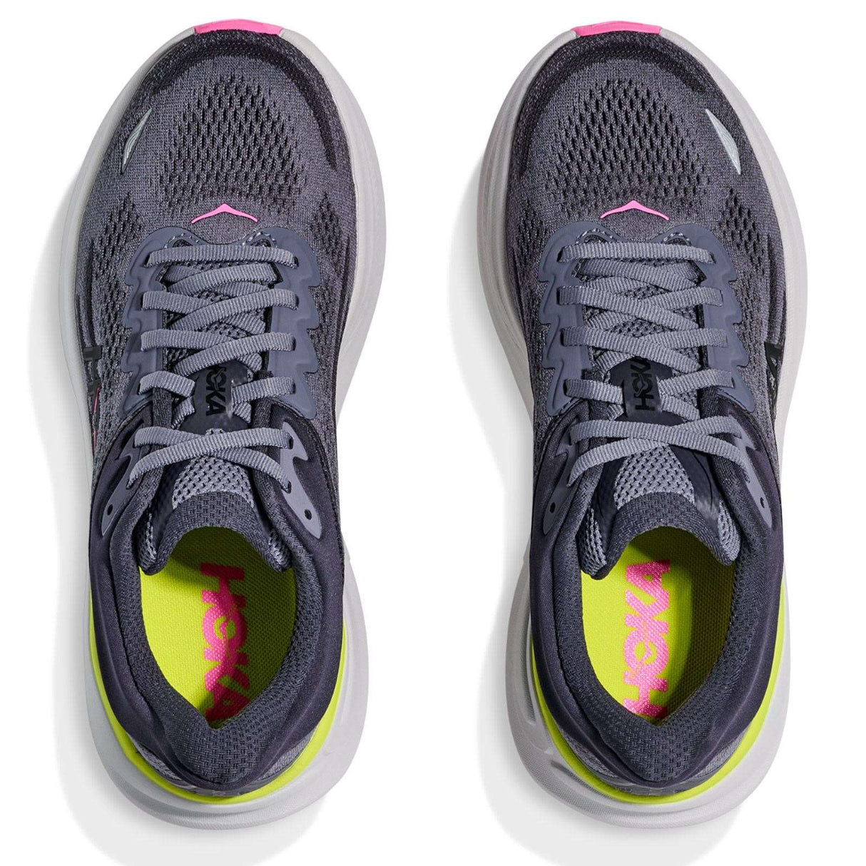 HOKA Womens BONDI 9 Grey