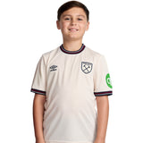Umbro West Ham Kids Away Jersey White