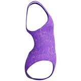 Speedo Girls Hyperboom Medalist Allover Print Swimsuit