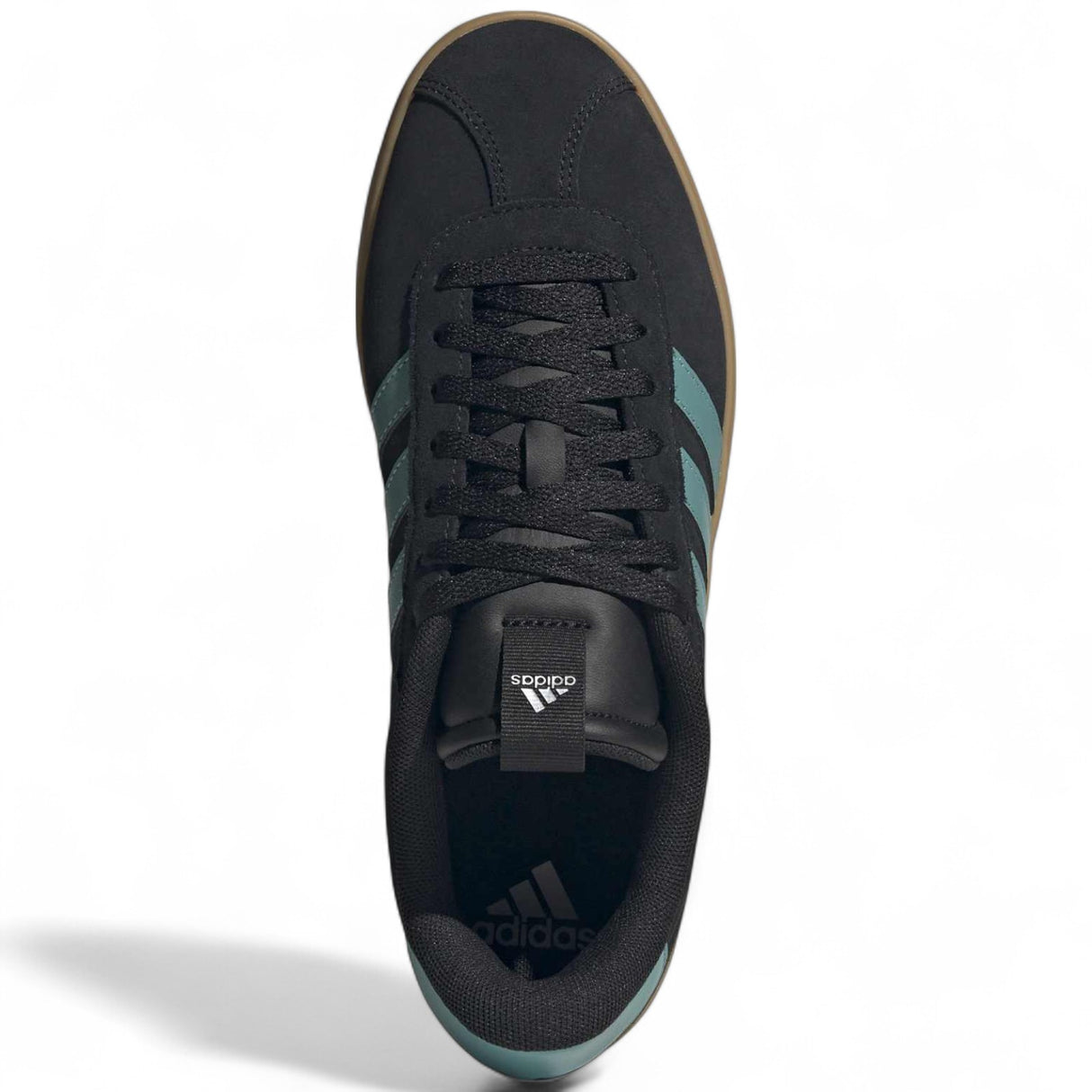 adidas VL Court 3.0 Mens Cushioned Leather Trainers Top Full View