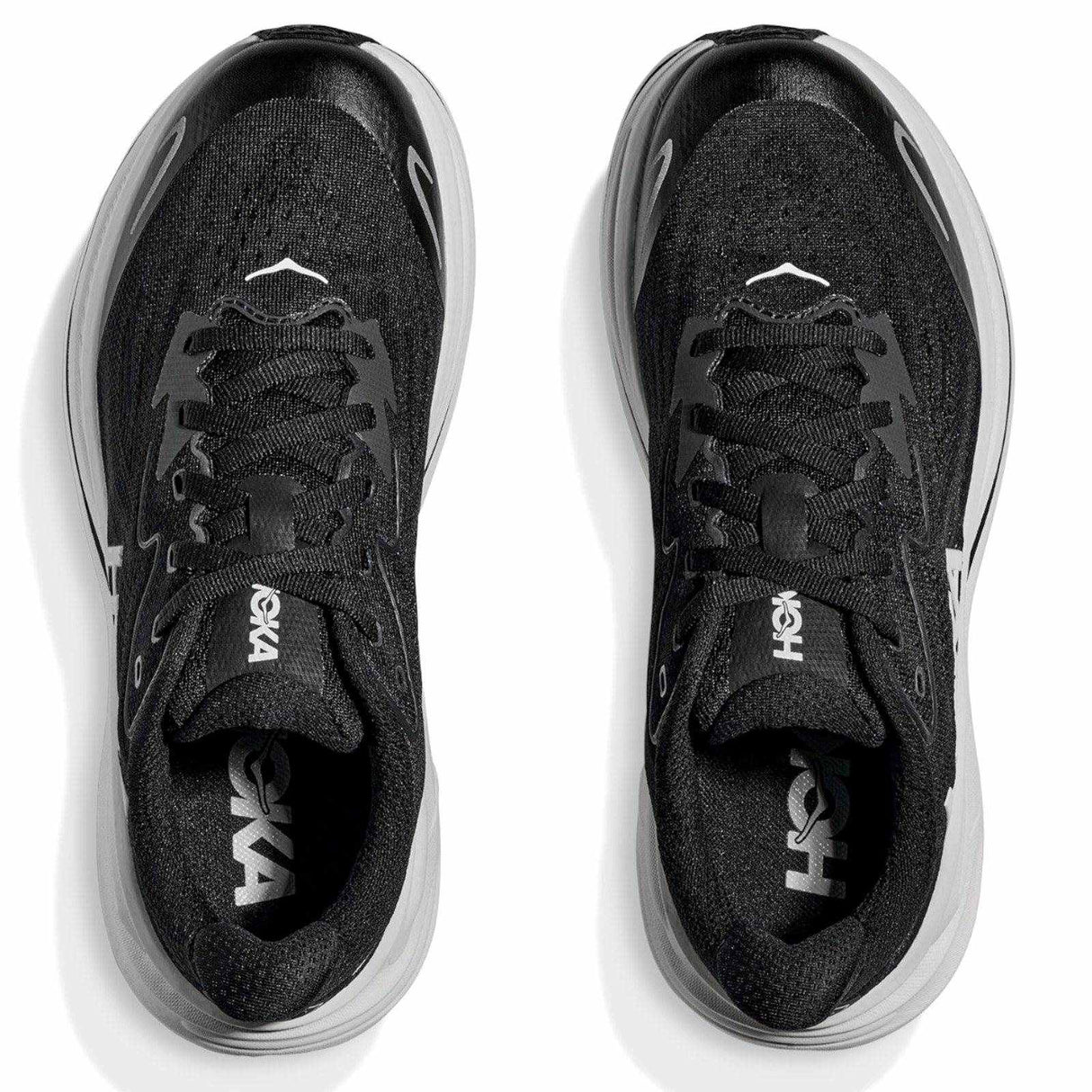 HOKA Kids Clifton 10 Black/White
