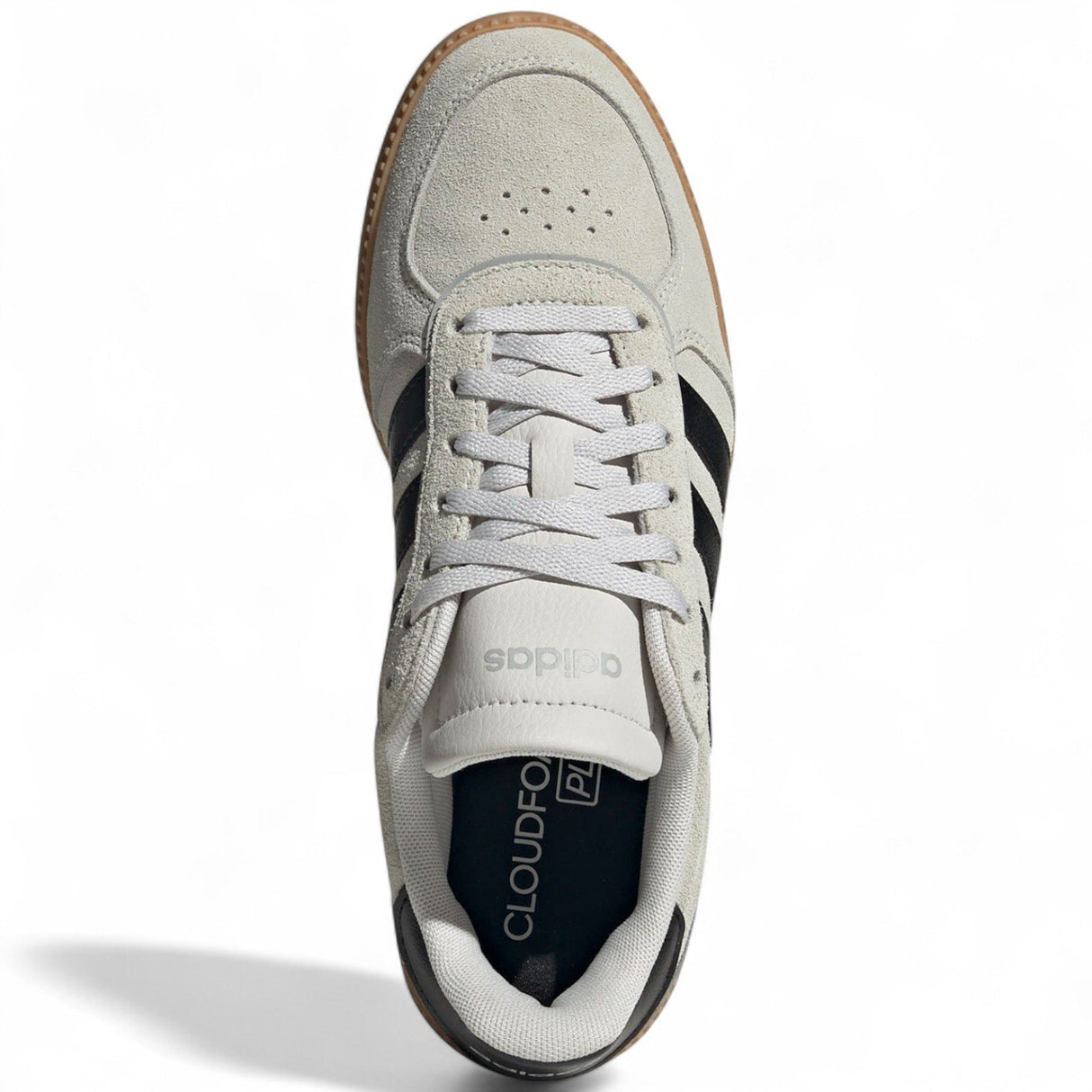 adidas Breaknet Sleek Womens Regular-Fit Lace Sneakers Top Full View