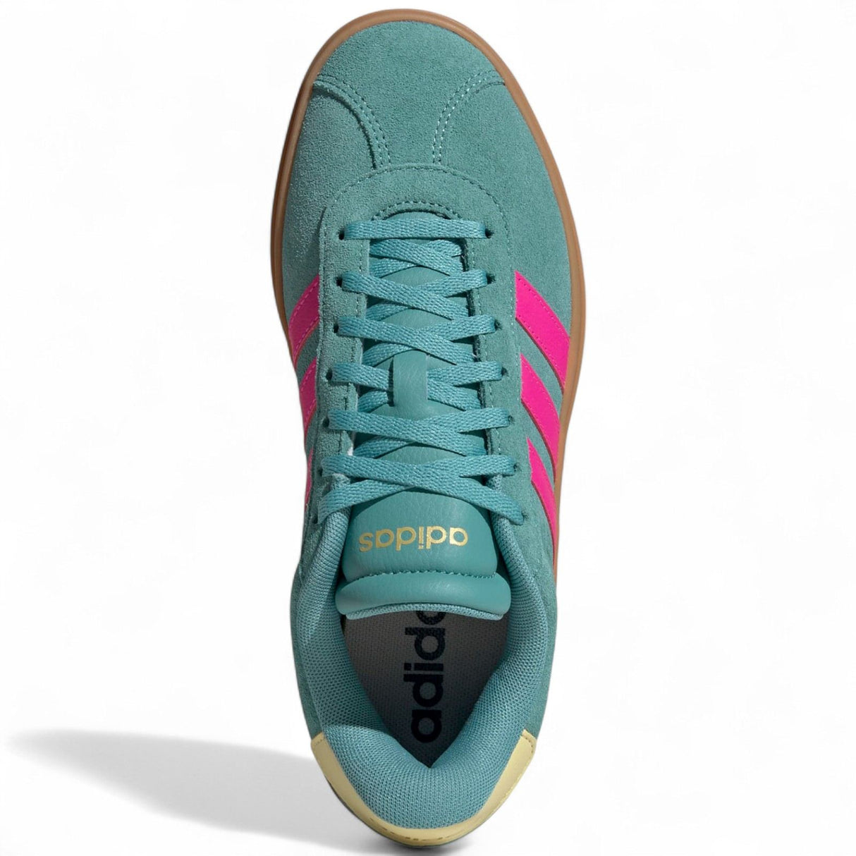 adidas VL Court Bold Womens Regular-Fit Lace Shoes Top Full View
