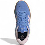 adidas VL Court 3.0 Womens Regular-Fit Lace Trainers Top Full View