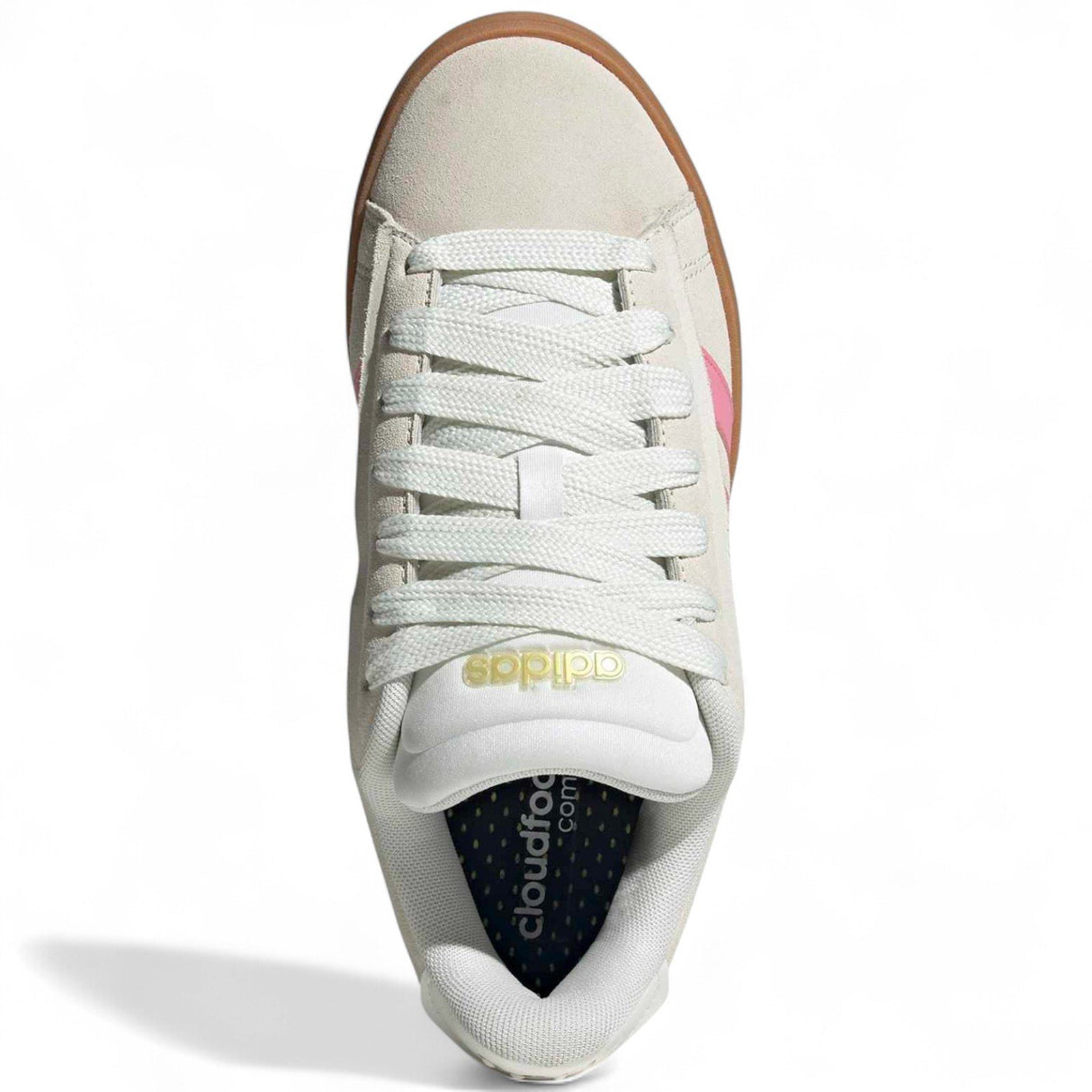 adidas Grand Court Alpha Womens Regular-Fit Lace Sneakers Top Full View