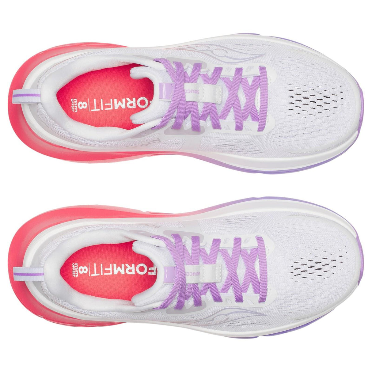 Saucony Womens Guide White/Crocus