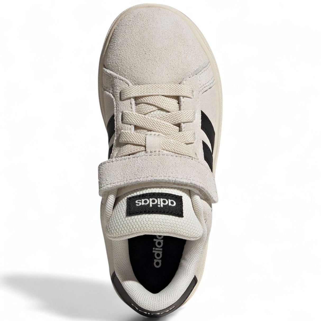 adidas Grand Court 00s 3-Stripe Kids Regular-Fit Shoes Top Full View