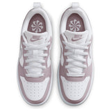 Nike Girls Court Borough Low White
