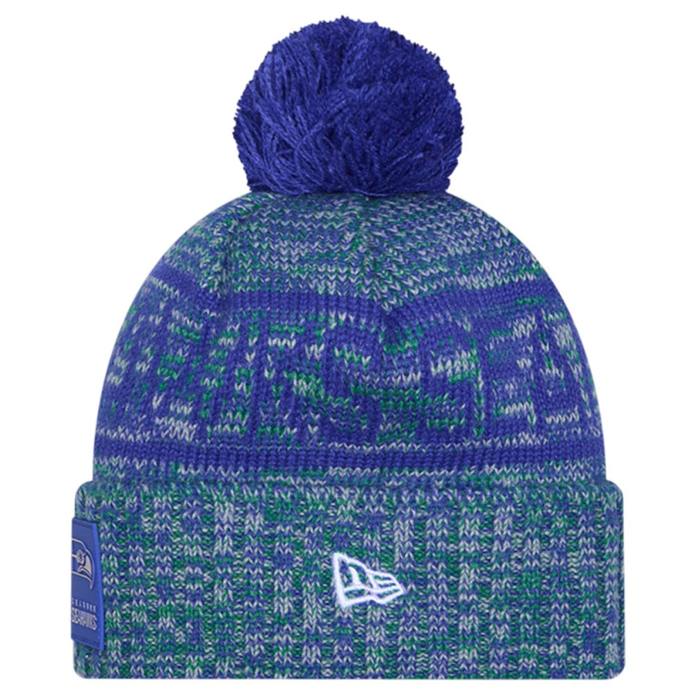 New Era NFL 25 Seahawks Bobble Hat Green