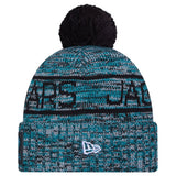 New Era NFL 25 Jaguars Bobble Hat Blue
