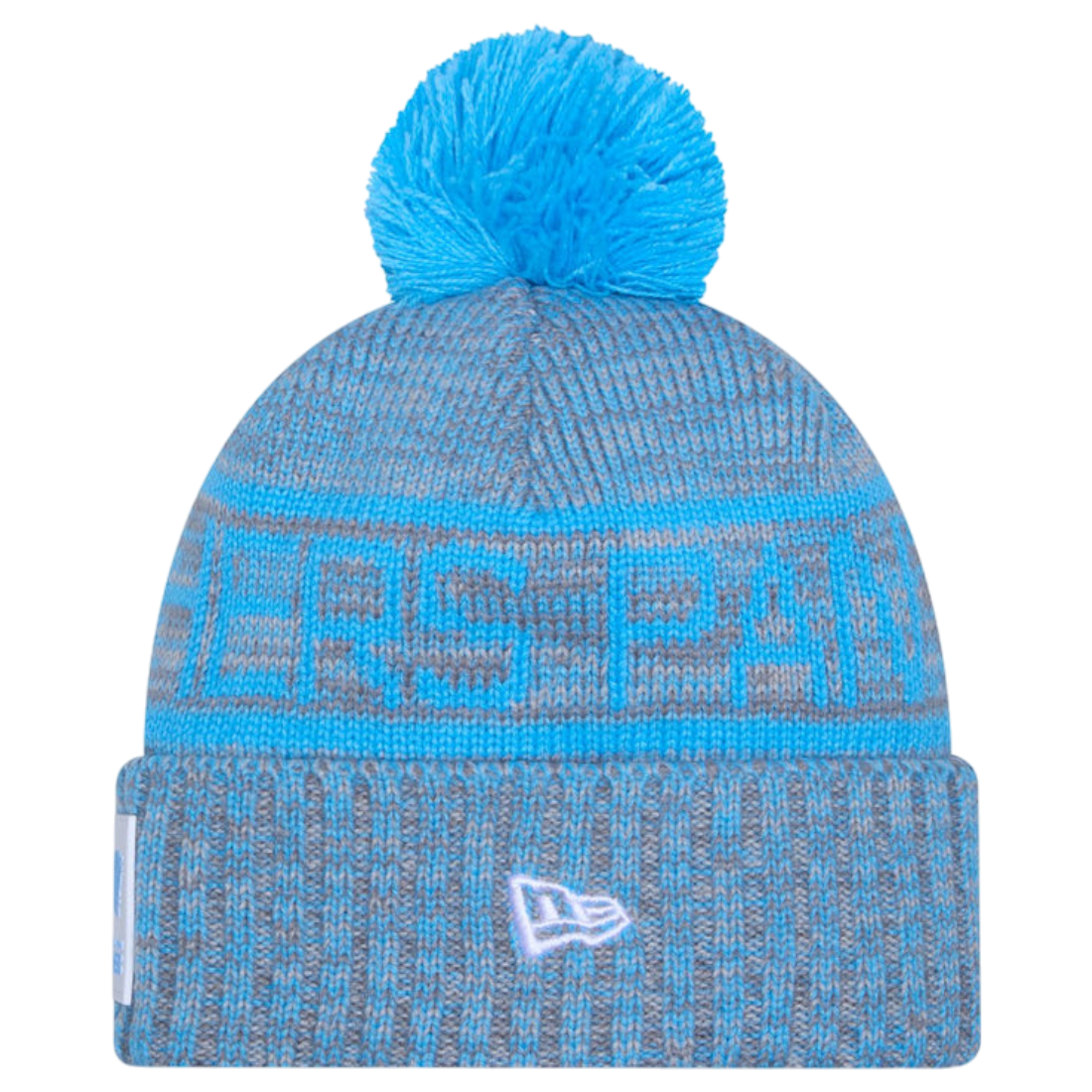 New Era NFL 25 Panthers Bobble Hat Blue