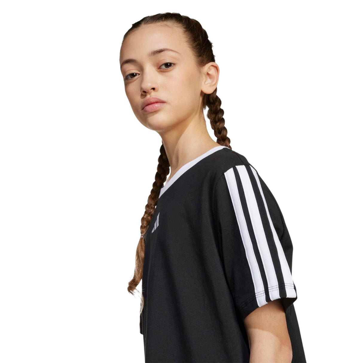 adidas Girl 3S BF TEE  Black