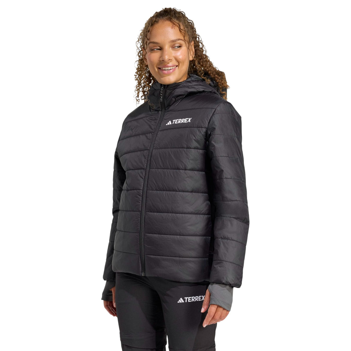 adidas Terrex CLIMAWARM Womens Insulated Hooded Jacket