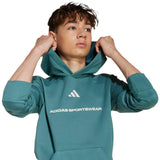 adidas B Fleece Hood Green