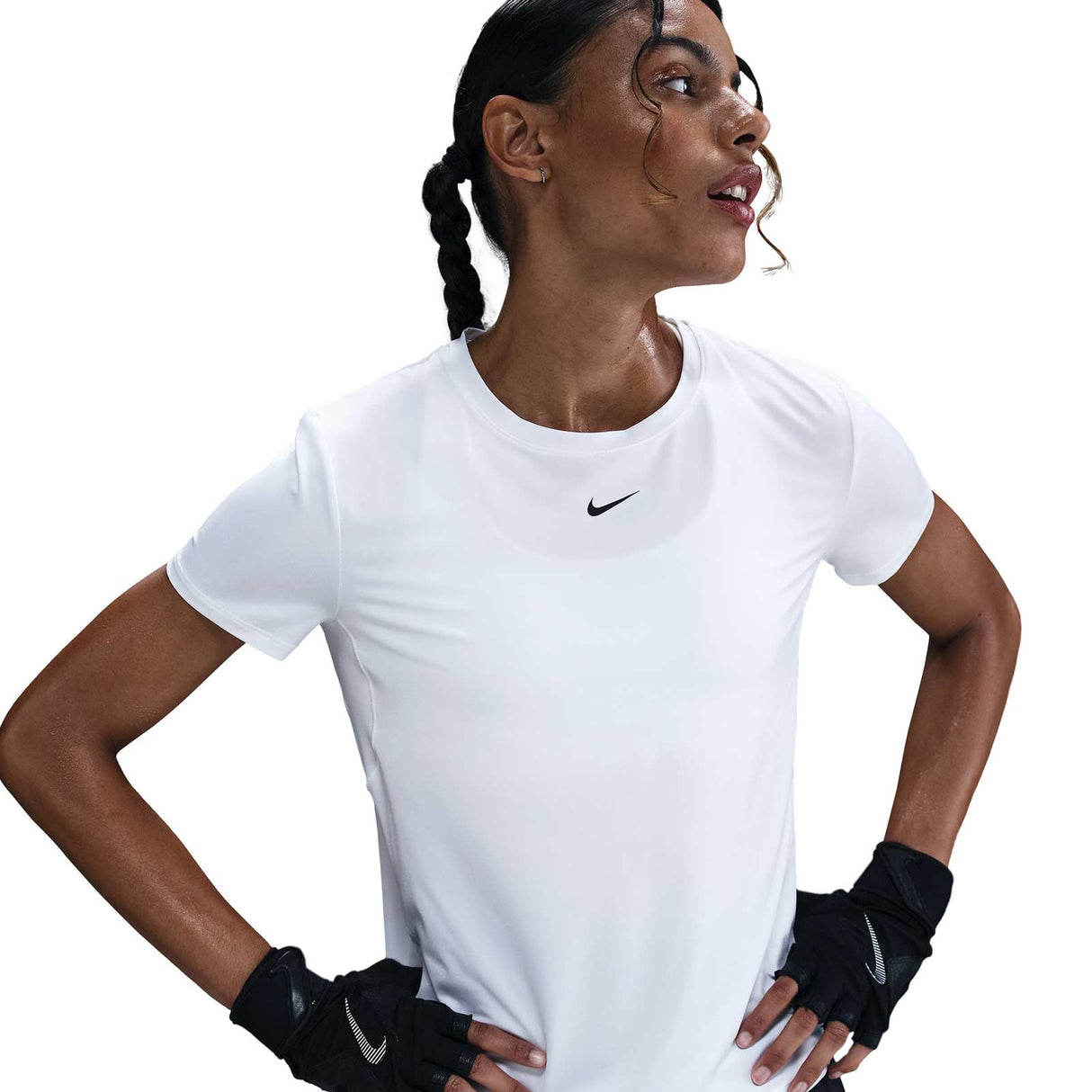 Nike One Classic Womens Dri-FIT Short-Sleeve Top