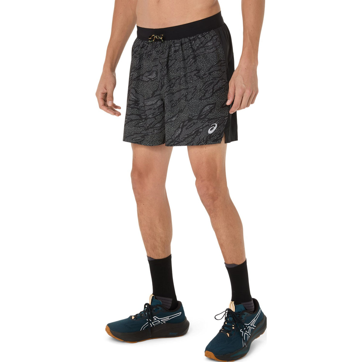 Asics Fujitrail AOP 5in Mens Short