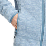 McKinley Choco Full Zip Girls Hooded Fleece - Close up 1