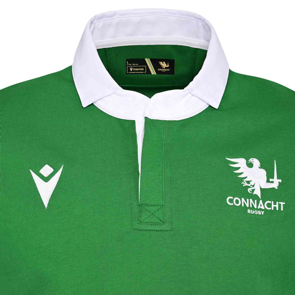 Macron Connacht Rugby 2025/26 Kids Classic Home Replica Jersey
