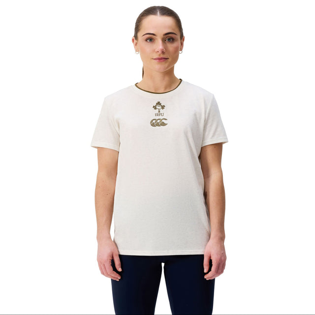 Canterbury IRFU Ireland Rugby Womens RWC 2025/26 Short Sleeved T-Shirt